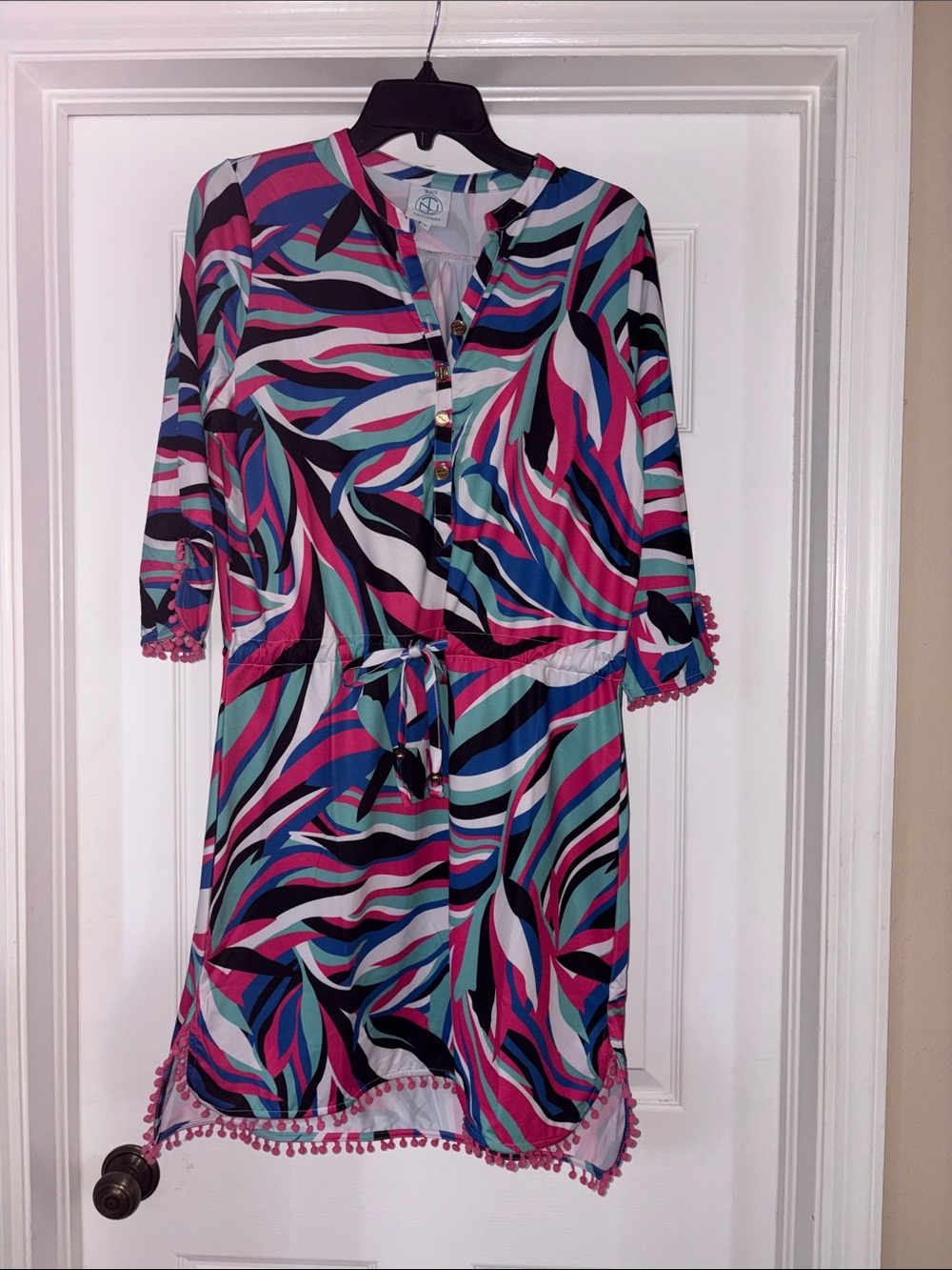 🍀 Tracy Negoshian multi dress S